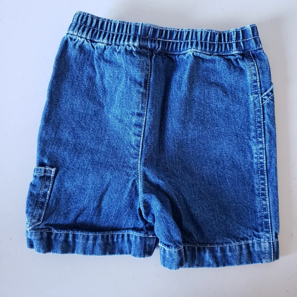Bundle of 2 baby boy jean shorts - Picture 7 of 8